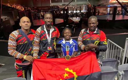 Stelvia Muhanha conquista medalha de ouro para Angola no campeonato mundial juvenil de MMA 2025