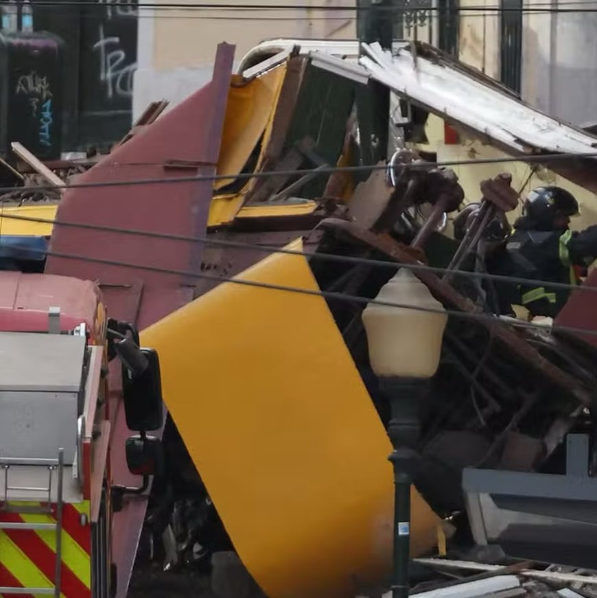 Tragédia em Lisboa: descarrilamento do Elevador da Glória deixa 15 mortos e 18 feridos