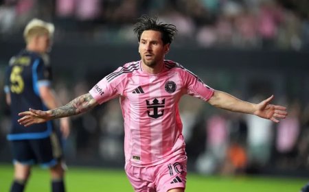 Lionel Messi eleito bota de ouro com 29 golos da MLS