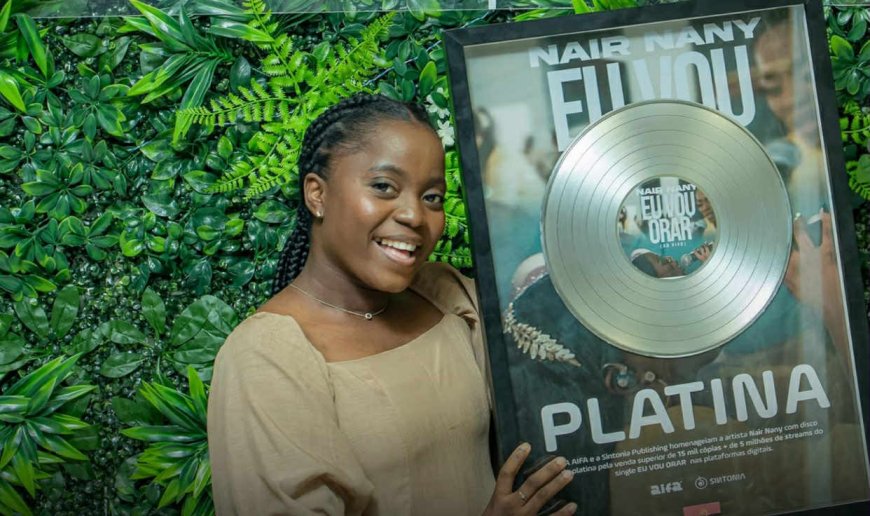 Nair Nany conquista Disco de Platina e consolida o seu impacto na música gospel