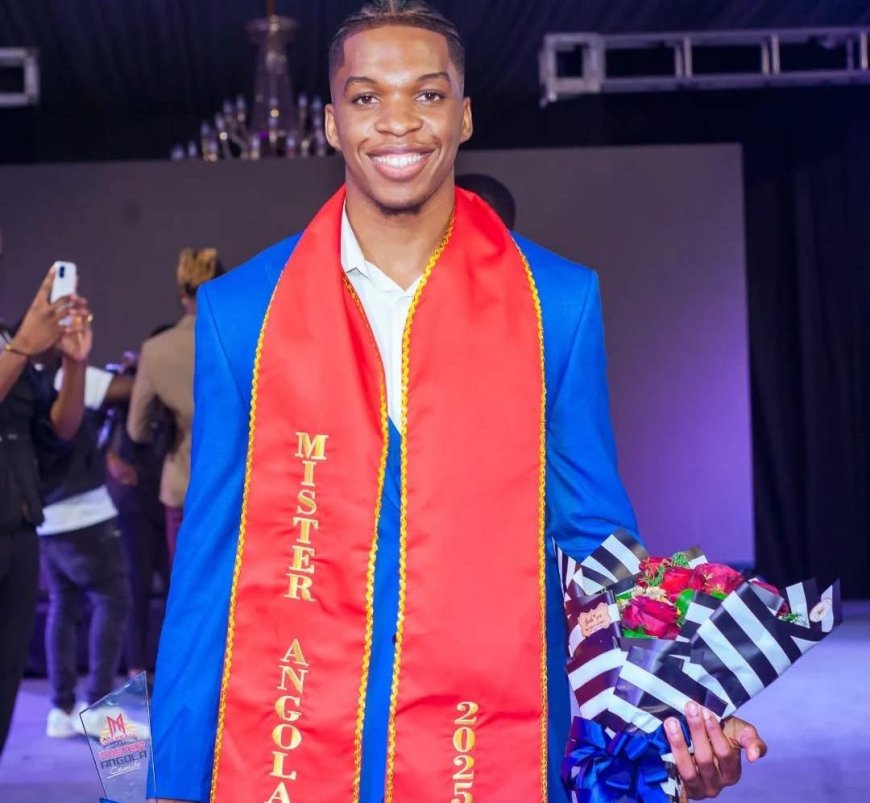 saúde, beleza e talento em noite de glamour e elegância foi o sub lema da Gala Mister Angola 2025