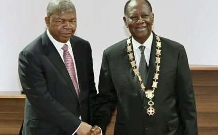 João Lourenço participa na investidura de Alassane Ouattara na Cote d'Ivoire