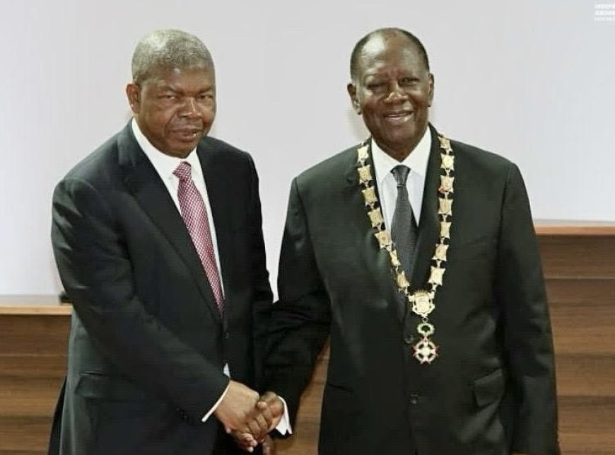 João Lourenço participa na investidura de Alassane Ouattara na Cote d'Ivoire