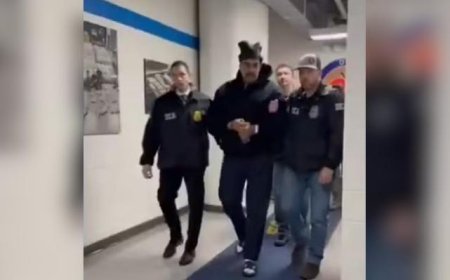 Maduro e Cilia Flores deixam prisão em Nova Iorque rumo ao tribunal sob acusações explosivas