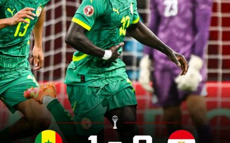 Senegal derruba o Egito e carimba passagem para a final da AFCON