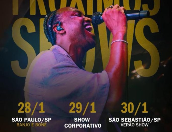 Thiaguinho inicia 2026 com energia total e shows especiais