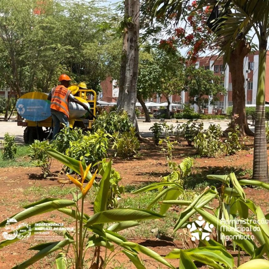 Administração da Ingombota promove campanha de limpeza porta-a-porta