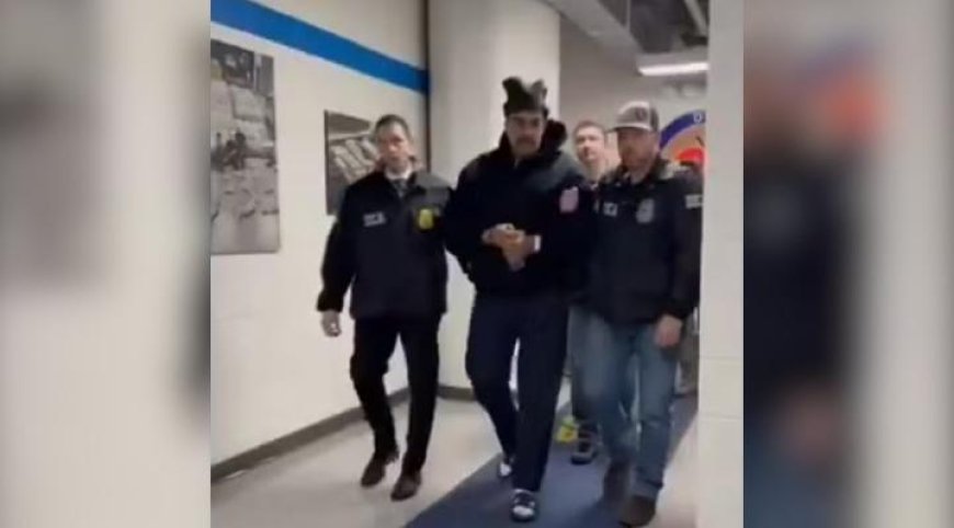 Maduro e Cilia Flores deixam prisão em Nova Iorque rumo ao tribunal sob acusações explosivas