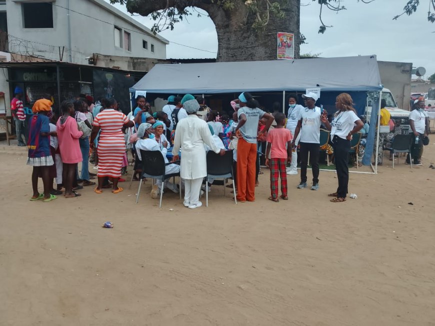 Calemba 2 transforma-se em hospital ao  ar livre na 7ª Feira de Saúde