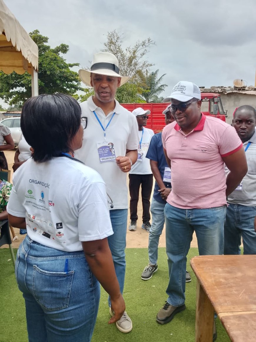 Calemba 2 transforma-se em hospital ao  ar livre na 7ª Feira de Saúde