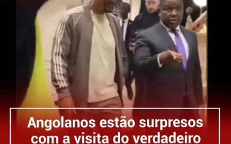 Angolanos estão surpresos com visita do verdadeiro Will Smith no país 