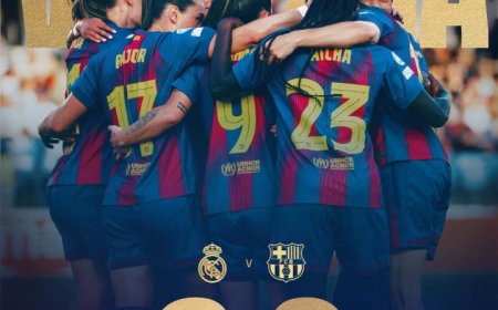 Barcelona atropela Real Madrid e avança na Liga dos Campeões Feminina