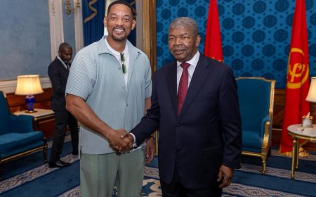 Encontro do João Lourenço e Will Smith concretizado 