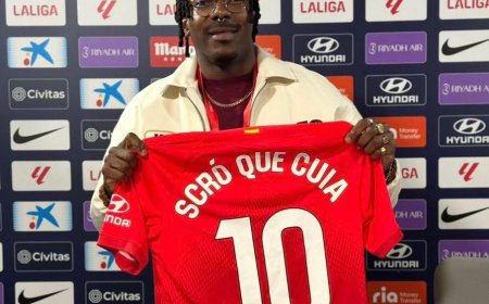 Scró que Cuia anuncia o seu contrato com o Atlético de Madrid